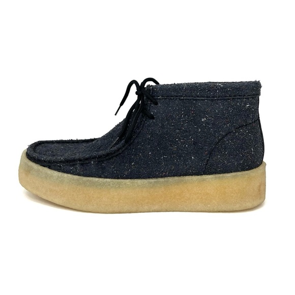 Clarks Wallabee Cup Chukka Boots Speckled Black Leather Men’s Size 9.5 New NWT main image 6